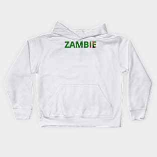 Drapeau Zambie Kids Hoodie